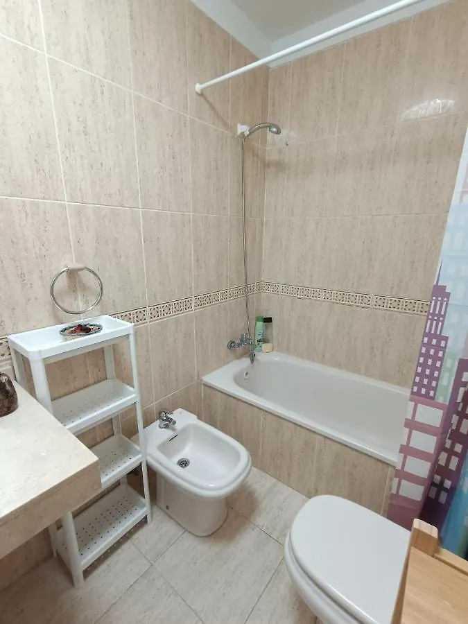 아파트 Apartamento Familiar Arcoiris Primera Linea De La Playa 칼라오살바헤 스페인